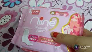 Nine sanitary pad reviewAmazon cotton sanitary pad review [upl. by Torray562]