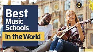 5 Best Music Schools in the World 2022 [upl. by Olyhs]