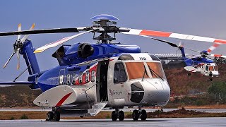 Bristow Sikorsky S92 operations  Stord airport november 2020 [upl. by Roswald]