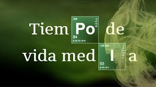 TIEMPO DE VIDA MEDIA DE UN ISÓTOPO  Química básica [upl. by Hplodnar]