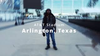 Dallas Cowboys ATampT Stadium Drone View [upl. by Ylurt]