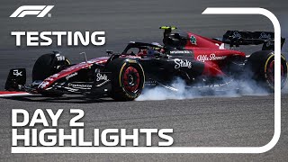 Day 2 Highlights  F1 PreSeason Testing 2023 [upl. by Aitra286]