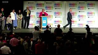 Jess Phillips victory speech Birmingham [upl. by Mcgruter]