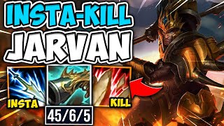 NEW Jarvan Top is ACTUALLY OP Best BuildRunes  Jarvan IV top Guide Season 11 League of Legends [upl. by Yessydo]