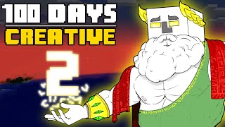 100 Days  Minecraft Creative 2 [upl. by Dichy]