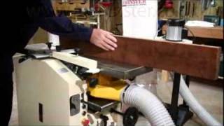 Axminster AW106PT2 Planer Thicknesser [upl. by Pepi]