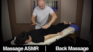 ASMR Massage Back Complete Body Relaxation [upl. by Amieva]