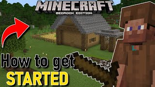 HOW TO  Start your Minecraft Survival PROPERLY  Survival Beginner Tips amp Tricks [upl. by Nylcsoj]