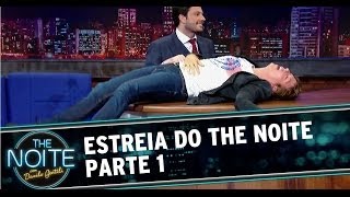 Estreia do The Noite Com Danilo Gentili HD  Parte 1 [upl. by Lenoel]