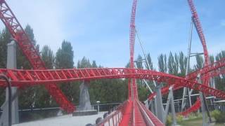 iSpeed Front Seat onride HD POV Mirabilandia Italy [upl. by Suoivatnom148]