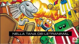 ITA  Letrabots Saga  Fumetto animato  Episodio 06  Letrabots nella tana dei Letranimals [upl. by Hibben]