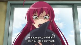 エミは新しい悪魔を脅した  Hataraku Maou sama Season 2 Episode 6 English subbed はたらく魔王さま [upl. by Norris717]