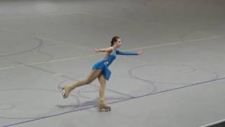 Andressa Pisni  Campeonato Brasileiro de Patinação Artística 2017 [upl. by Drawdesemaj815]