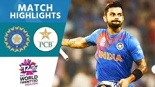 Kohli Stars In India Win  India vs Pakistan  ICC Mens WT20 2016  Highlights [upl. by Gerge]