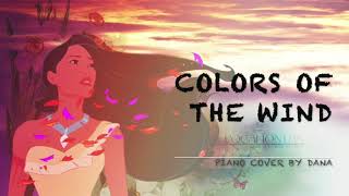 Pocahontas quot Colors of the wind quot  1hour   piano cover by Dana [upl. by Johnathon]