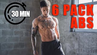 Complete 30 Min ABS Workout  Follow Along [upl. by Ynagoham]