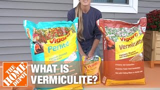 What is Vermiculite  The Home Depot [upl. by Ramuk]