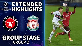 Midtjylland vs Liverpool Extended Highlights  UCL on CBS Sports [upl. by Nylram350]