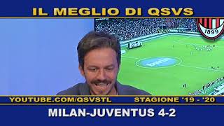 QSVS  I GOL DI MILAN  JUVENTUS 42  TELELOMBARDIA  TOP CALCIO 24 [upl. by Niras]