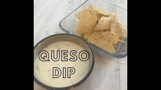 Authentic Mexican Restaurant Style Queso Cheese Dip [upl. by Anaitsirk]