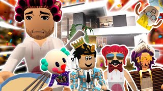 BLOXBURG MOTHER OF 4 KIDS THANKSGIVING SPECIAL it was chaos Roblox Roleplay [upl. by Ocinemod837]