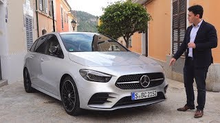 2019 Mercedes B Class  NEW AMG drive Review B200d interior exterior [upl. by Elisee]