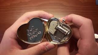 Undertale Collectors Edition HEART LOCKET Music Box Sounds PERFECT [upl. by Llertac]