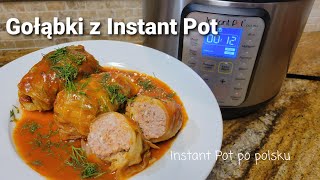 Gołąbki z mięsem i ryżem z Instant Pot jak sparzyć kapustę w IP stuffed cabbage in Instant Pot [upl. by Marvin]