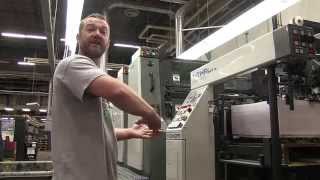 The Komori Printing Press [upl. by Natek]