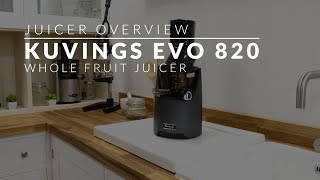 Kuvings EVO820 Juicer Overview [upl. by Joseph990]