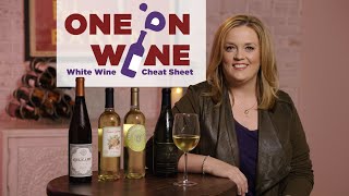 White Wine Cheat Sheet  One on Wine [upl. by Ahsatak]