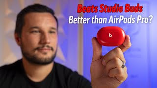 Beats Studio Buds Review after 1 Week of Use INCREDIBLE [upl. by Reiter29]