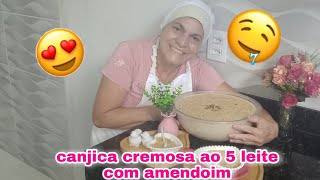 Canjica cremosa receita rápida [upl. by Aivad]