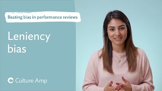 How to improve performance reviews by beating leniency bias [upl. by Nylirrehs]