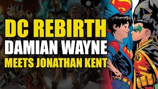 Superman Rebirth Vol 3 Damian Wayne Meets Supermans Son [upl. by Koblick]