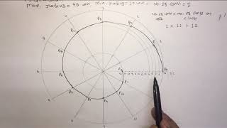 Archimedean Spiral  engineering graphics  gtu [upl. by Aeniah874]