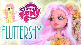 Custom Fluttershy Doll  MY LITTLE PONY OOAK [upl. by Paresh]