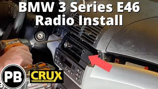 1999  2005 BMW 3 Series E46 Radio Install [upl. by Atnuahsal]