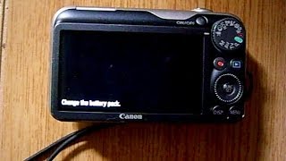 How to fix Canon quotChange the battery packquot error [upl. by Trab]