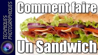 Comment faire un Sandwich  la Photo Animalière 2 [upl. by Ludovico]