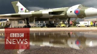 Inside the Vulcan bombers cockpit  BBC News [upl. by Antrim510]