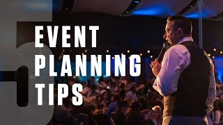 5 Event Management Tips for Beginners [upl. by Formenti]