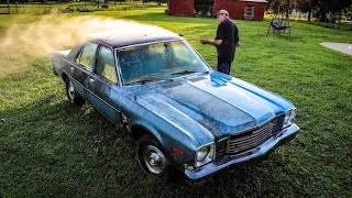 SATISFYING Pressure Wash Old Car Cleaned After 17 Years [upl. by Laikeze379]