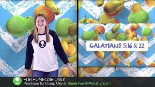 Galatians 516 amp 22  The Fruit Hand Motions [upl. by Mathew416]