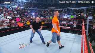 John Cena Stunned By Stone Cold Steve Austin [upl. by Halimaj]