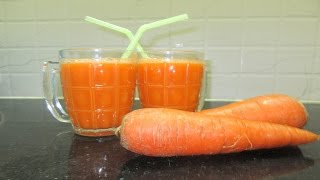 HOW TO MAKE CARROT JUICE [upl. by Housum934]