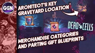 Architect’s Key Location  Merchandise Categories and Parting Gift Blueprints  Dead Cells [upl. by Felske432]