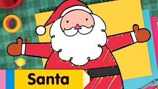 How to Draw Santa [upl. by Aynav]