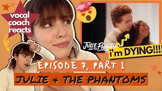 shook by the JUKE CHEMISTRY in Julie and The Phantoms Ep 7 quotPerfect Harmonyquot PART 12  Reaction [upl. by Tabib]