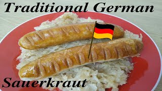 Traditional German Sauerkraut Recipe [upl. by Ehcadroj]